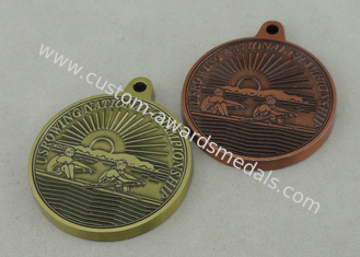 De Gegoten Medailles van USRO Matrijs door Zinklegering met Antiek Messingsplateren