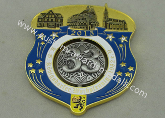 MO 5K van het de Medailleszink van het Raslint het Afgietsel van de de Legeringsmatrijs met Zacht Email