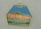 3D Carnaval-Medaille van de Zinklegering met het Zachte Plateren van het email Antieke Messing