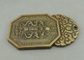 Van de Herinneringskentekens van het matrijzenafgietsel van de het Tin Antieke Gouden 3D Club de Speldkentekens Promotie