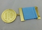 3.0mm van de de Medailletoekenning van de Gouden Platerendouane het Zinklegering met Zacht Email