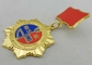 3D Gouden Medailles van de de Douanetoekenning van Ural Meh Zavo, 40mm Imitatie Hard Email