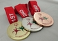 Koper Geplateerde Medailles met Lint, Matrijzenafgietsel voor Olympisch Spel