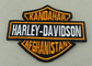 De aangepaste Applique-Flarden van het Lovertjeborduurwerk/Harley Davidson-Kentekens