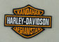 De aangepaste Applique-Flarden van het Lovertjeborduurwerk/Harley Davidson-Kentekens