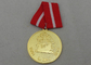 Matrijs Gestempeld de Medaillesmessing van de Douanetoekenning met Gouden Plateren en Speciaal Lint