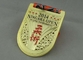 Van het de Toernooienlint van Jiujitsu het Afgietsel van de de Medaillesmatrijs met Gouden Plateren