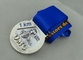 DMG-Lintmedailles door van het de Matrijzenafgietsel van de Zinklegering Volledige 3D met Zilveren Plateren