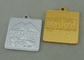 Het gouden 3D Gemaakte Afgietsel van de de Medaillesmatrijs van de Zinklegering Matrijs Gegoten en Textuur