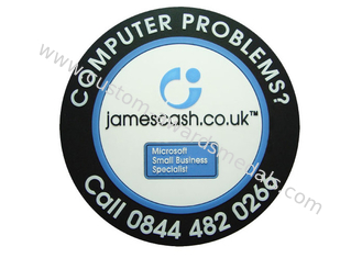James Cash Pvc Coaster, de Onderleggers voor glazen van de Douanedrank voor Huis, Hotel