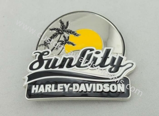 Harley Davidson-Gespen van de Riem de Naar maat gemaakte Riem met Email voor Decoratie