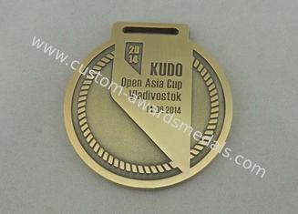 2014 de Gegoten Medailles van Kudo Matrijs met Zinklegering/Antiek Gouden Plateren 65 mm