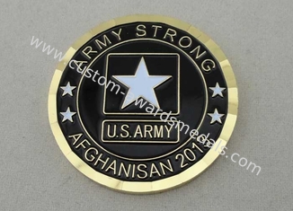 Militaire de muntstukkendouane van leger Sterke Afghanistan door Matrijzenafgietsel, 1.75 Duim voor het Leger van de V.S.