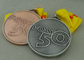 De Gegoten Medailles van de zinklegering Matrijs voor Sportvergadering, Poly 50 Kentekens Antiek Koper