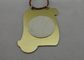Messing/Koper/Roestvrij staal/Aluminium de Medaille van Narrenzunft Murg Carnaval met Twee Kleurenkoord