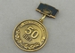 Van de de Douanetoekenning van de zinklegering van de de Medaillesmatrijs de Kostprijsberekenings Antieke Gouden Dubbele Zij 3D Militair