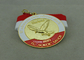 Zachte het Emailmedaille van het matrijzenafgietsel, Marathon Lopende Medaille met Druklint