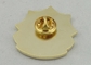 gift van de het Emailspeld van 35 mm sloeg de Inbare Harde, 3D Ontwerpmatrijs Gouden Plateren
