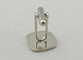 vierkante Echte Zilveren Cufflink van 17 mm, 3D Klein Nikkelplateren voor Bedrijf