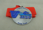 Medailles van de Toekenningslinten van de zinklegering de Zwemmende, Matrijs Gestempelde Lint Gepersonaliseerde Medailles