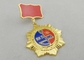 3D Gouden Medailles van de de Douanetoekenning van Ural Meh Zavo, 40mm Imitatie Hard Email