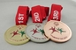 Koper Geplateerde Medailles met Lint, Matrijzenafgietsel voor Olympisch Spel