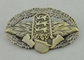 Zachte Emailmatrijs Gegoten Medailles, 4.0mm Douane Universitaire Gouden Medaille met Lint