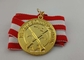Het Lopen/de Gangmatrijs Gegoten Medailles Zacht Email Kappes Ordens van het douanehoogtepunt