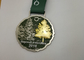 3D Dubbele Medailles van het Platerenras, de Matrijs Gestempelde Medailles van de Triatlonstoekenning