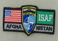 ISAF-de Flarden van het Douaneborduurwerk/Geweven Militaire de Klitbandflarden van Amerika