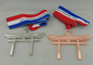 Het Kampioenschapsmatrijs Gegoten Medailles van de vechtsportenstaat met Zinklegering en 3D Ontwerp