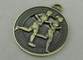 De antieke Gegoten Medailles die van het Messingsplateren Matrijs 3D het Materiaal in werking stellen van de Zinklegering