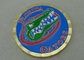 Florida Gators 3/4 Duim Gepersonaliseerde die Muntstukken, Messingsmatrijs met Zacht Email wordt geslagen