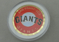 Matrijs Geslagen San Francisco Giants Gepersonaliseerde Muntstukken 2.0 Duim en Gouden Plateren