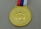 3D Gegoten de Medailles Gouden Plateren van Rusland van de Zinklegering Materieel Matrijs 45 mm