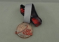 De Medailles van het karatelint, de Matrijzenafgietsel van de Zinklegering met Email en Antiek Verkoperen