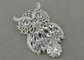 UHU-Herinneringskentekens door het Afgietsel van de Tinmatrijs, 3D Ontwerp met Bergkristal en Zilveren Plateren
