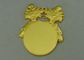 goot 3D Matrijs van 80 mm Medailles van Clown voor Carnaval, Zinklegering met Nevelig Gouden Plateren