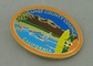 Oranje Het Provinciebestuur Naar maat gemaakte Gespen van Californië met Gouden Plateren en Zacht Email