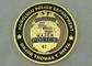 Het zachte Email personaliseerde de Politieafdeling van Muntstukkenhonolulu, de Legeringsmuntstuk van het Gouden Plateren 3D Zink 2.5 Duim