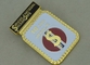 Van het de Medaille Zachte Email van de zinklegering het Gouden 3D Afgietsel van de de Kentekensmatrijs met Brochespeld