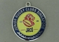 De glanzende Medaille van het Nikkelemail, van het de Matrijzenafgietsel van de Zinklegering de Sportenkenteken